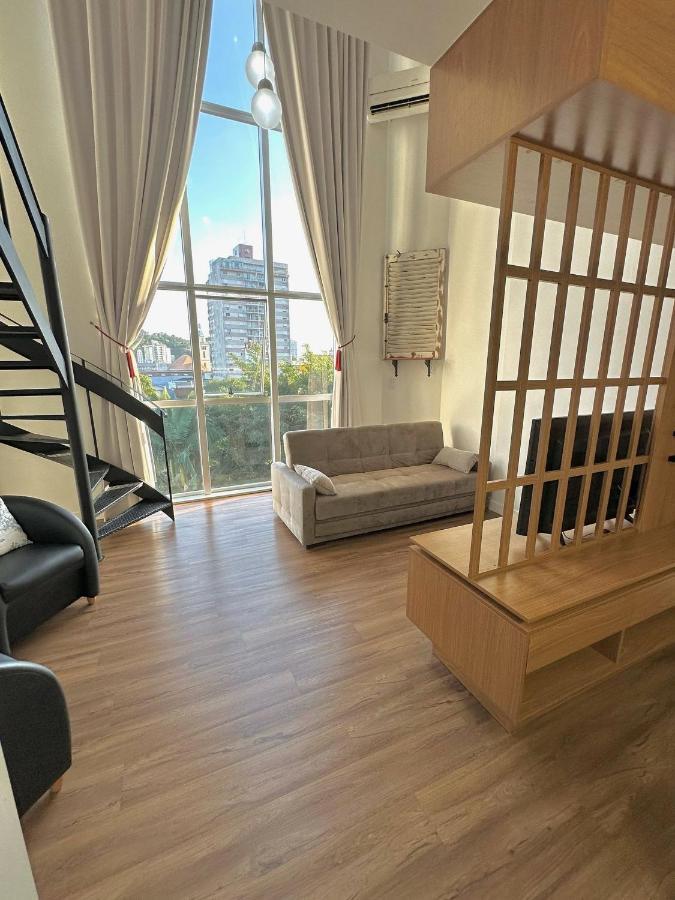 Saint Sebastian Flat 307 - Com Hidro! Ate 4 Pessoas, Duplex, No Centro Villa Jaraguá do Sul Kültér fotó